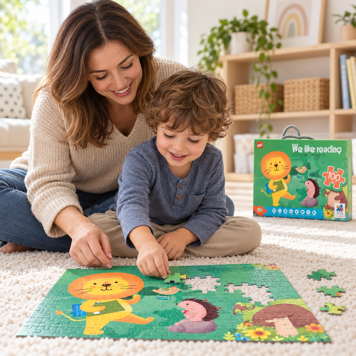 Jungle Puzzle – 100 Pcs