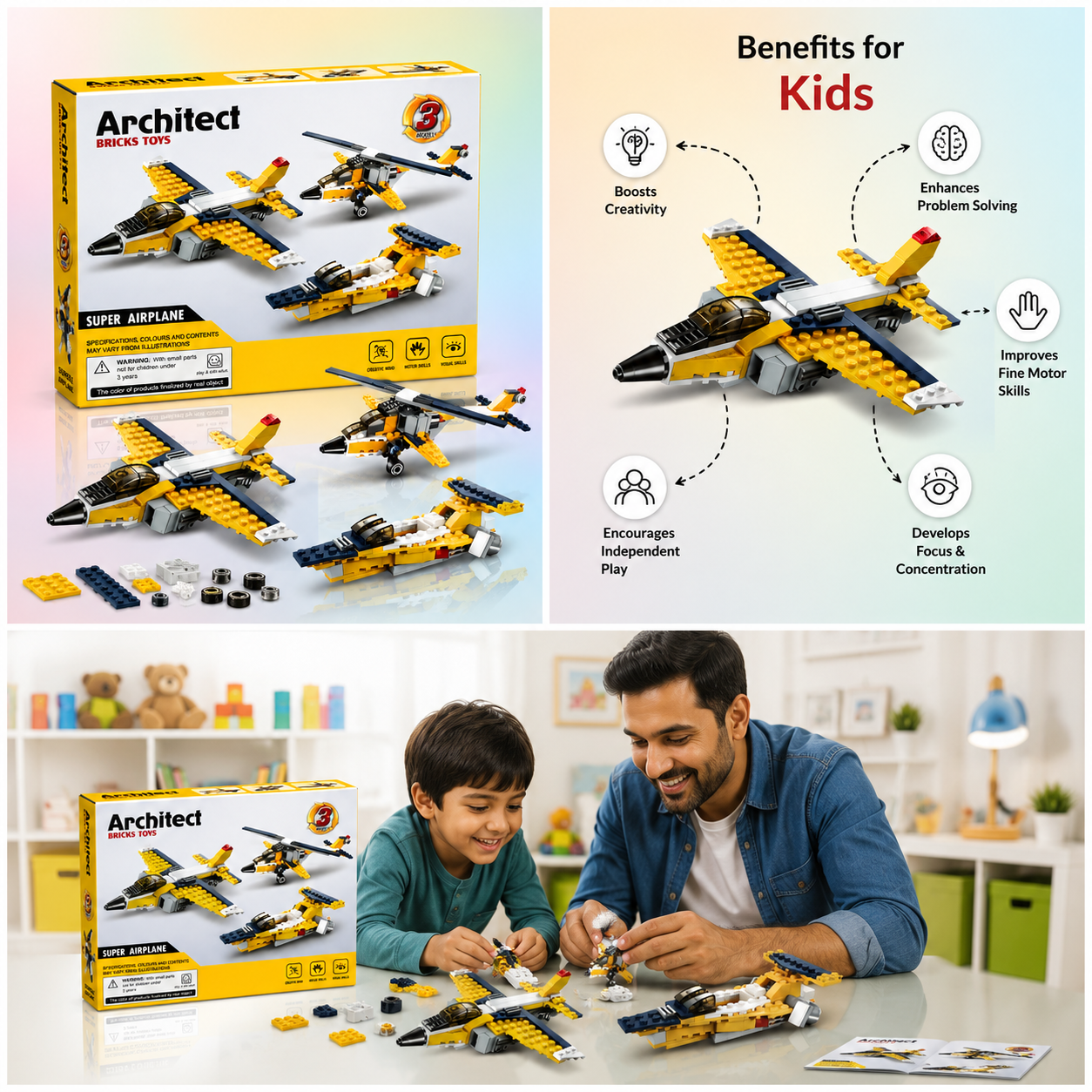 Architect Bricks Toys (Highway Cruiser)