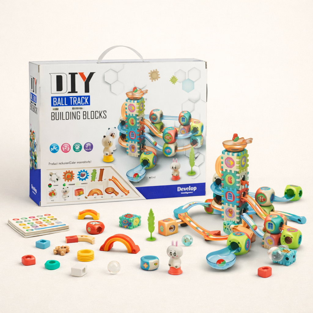 DIY STEM Building Blocks Construction Set – Creative Learning Toy for Kids