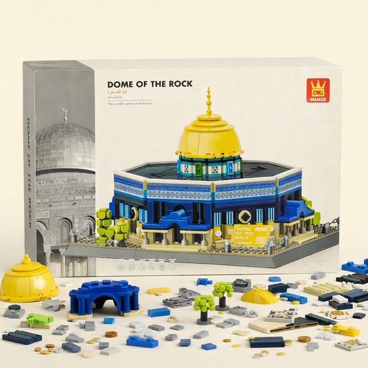 Dome of the Rock Building Blocks Construction Set – Educational Architecture Toy