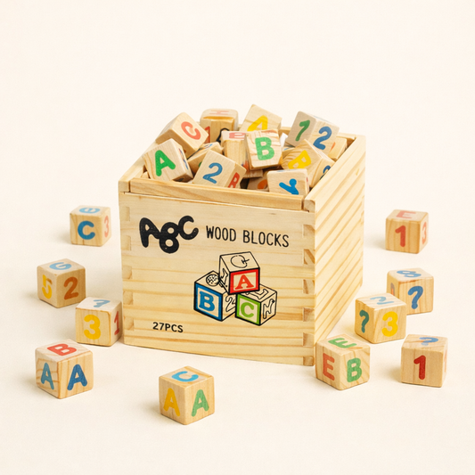 ABC Wood Blocks 48 Pcs