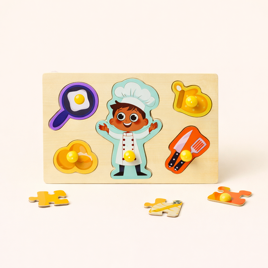 3D Puzzle Blocks Professions (Chef)