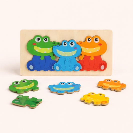 3D Puzzle Block Family Crocodile