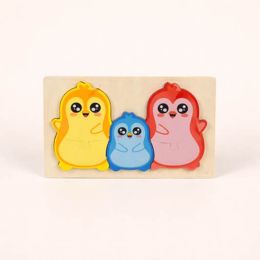 3D Puzzle Block Family Penguin