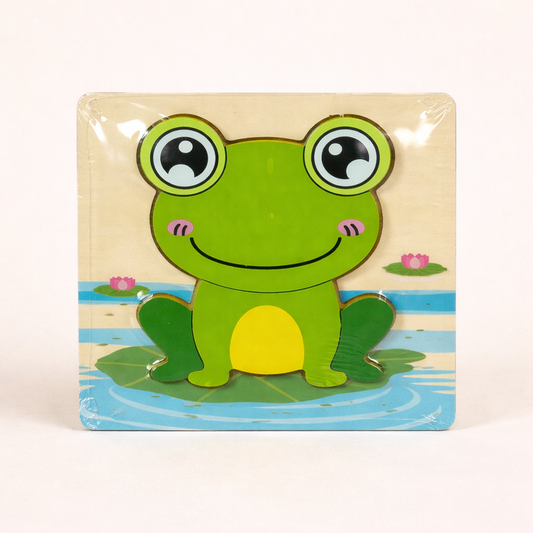 Single 3D Block Puzzle Frog