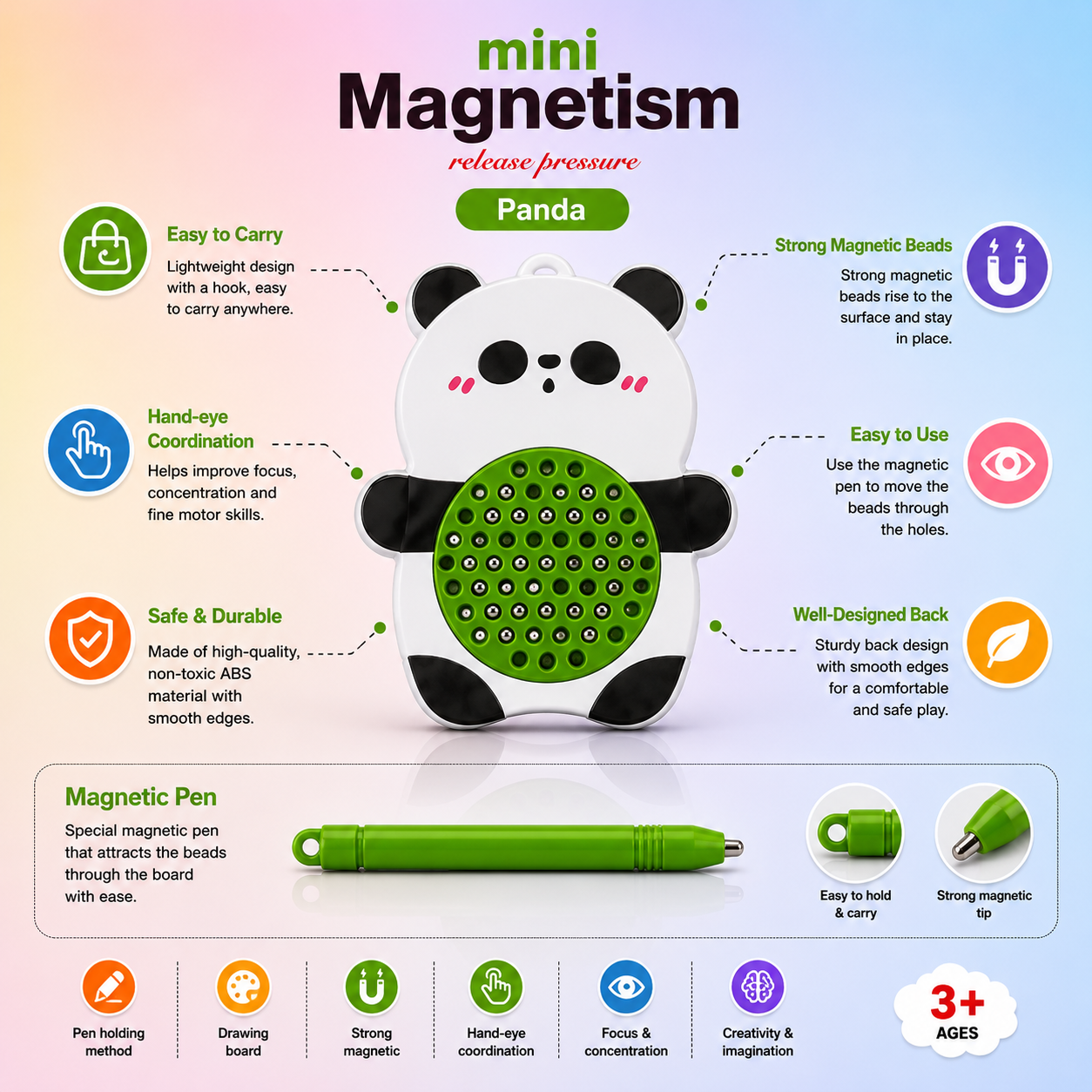 Mini Magnetism – Release Pressure (Panda)