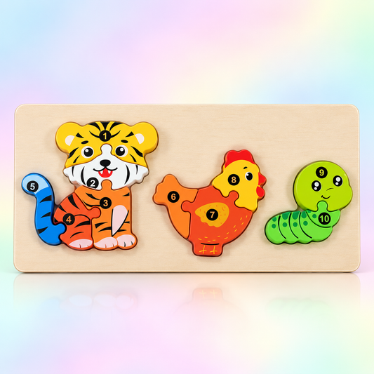 Wooden Animal 3D Puzzle