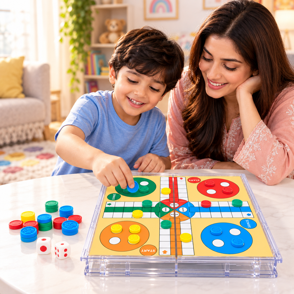 Ludo Board Game – Classic Family Strategy Game