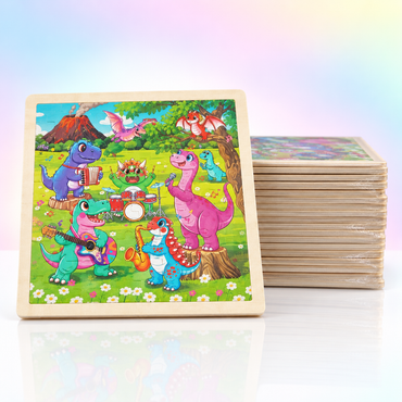 100 Pcs Wooden Jigsaw Puzzle