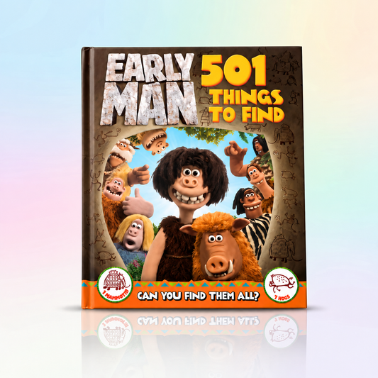 Early Man: 501 Things to Find – Search & Find Activity Book