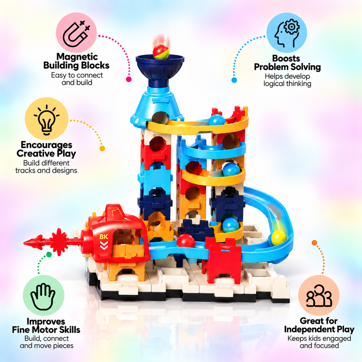 Ball Track Dash – Ball Run Track Toy Set