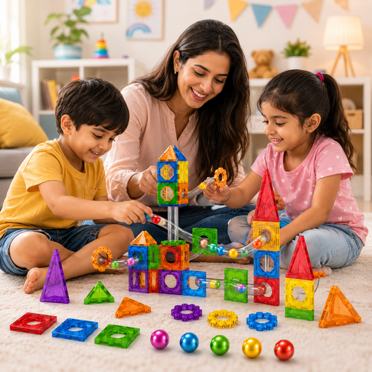 Pipeline Magnetic Blocks (42 Pieces)