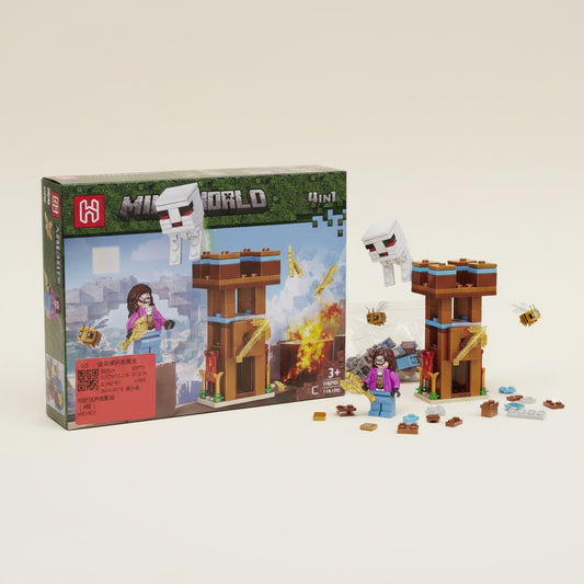 Minecraft 4-in-1 Creative Building Block LEGO Set