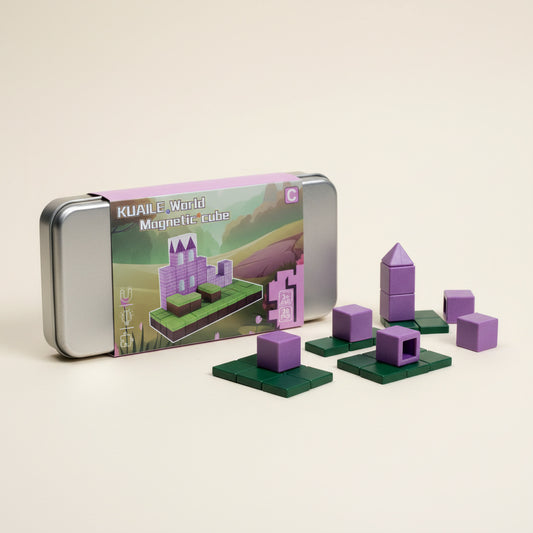KUAILE World Magnetic Cube Building Set