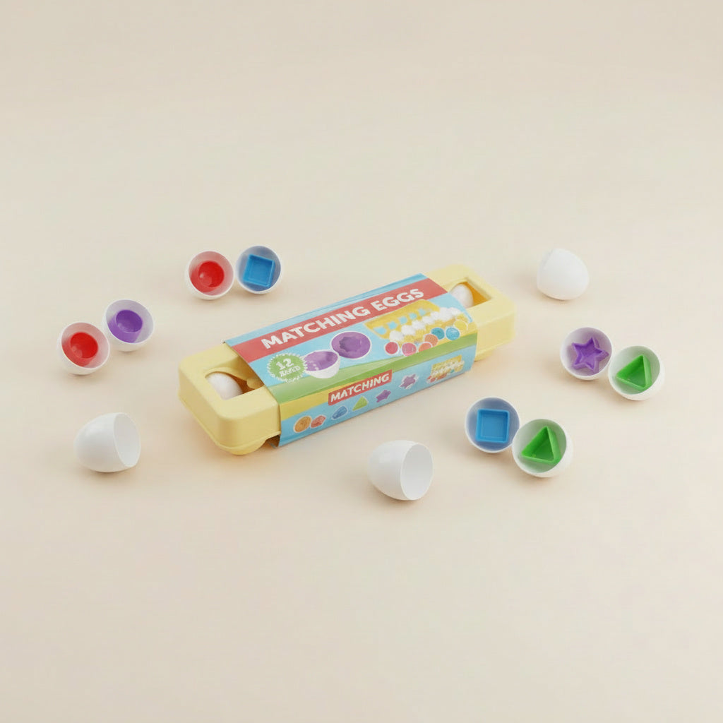Matching Eggs (12 Pcs)