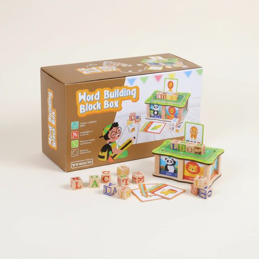 Word Building Block Box