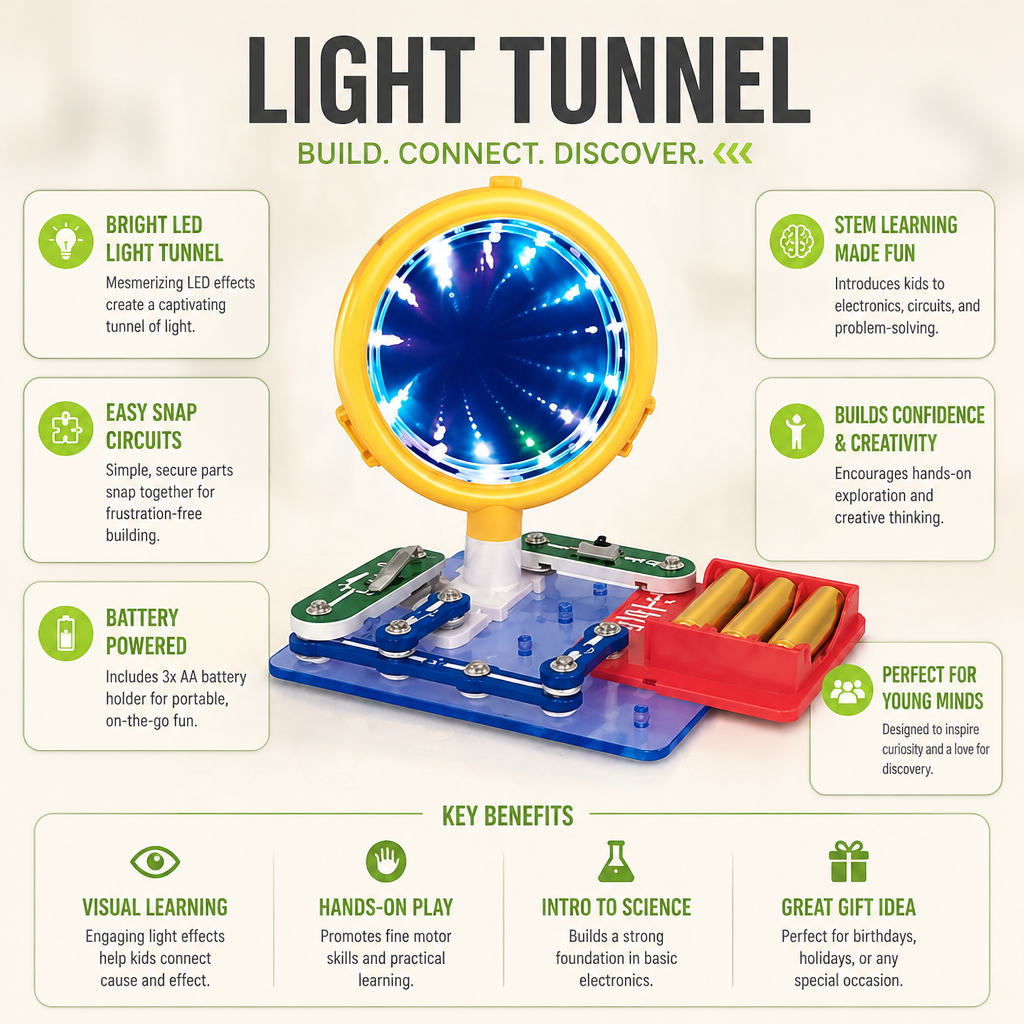 Science Experiment Light Tunnel