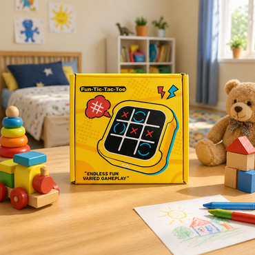 Fun Tic-Tac-Toe Handheld Game