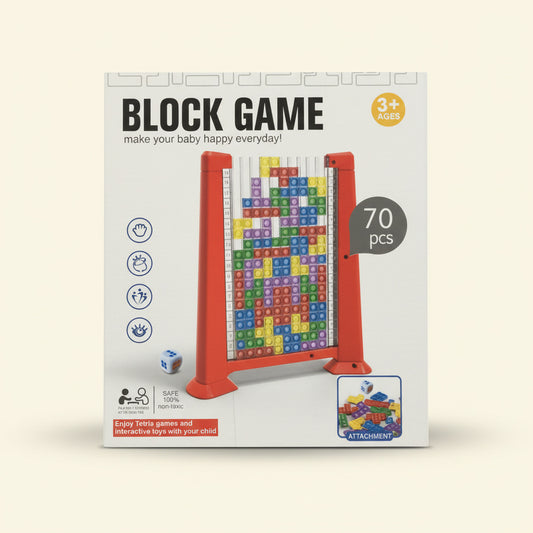 Vertical Tetris Style Block Puzzle Game