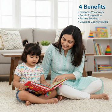 Soft Cloth Baby Play Book – Circus Tails