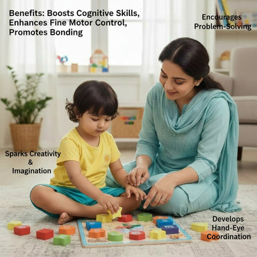 Montessori Wooden Clock Puzzle