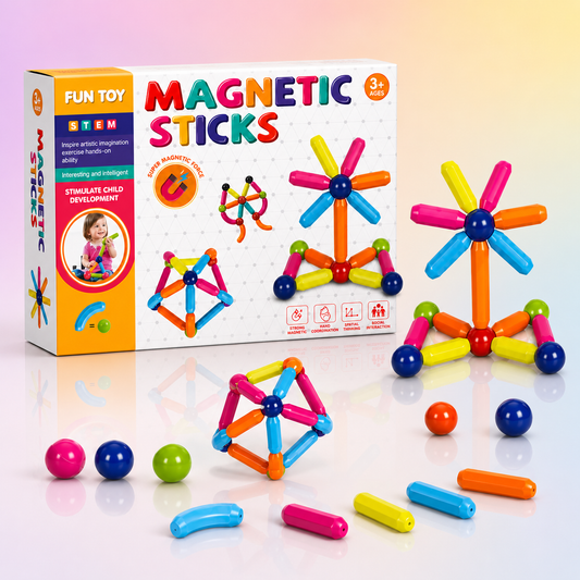 STEM Magnetic Sticks (28 Pieces)