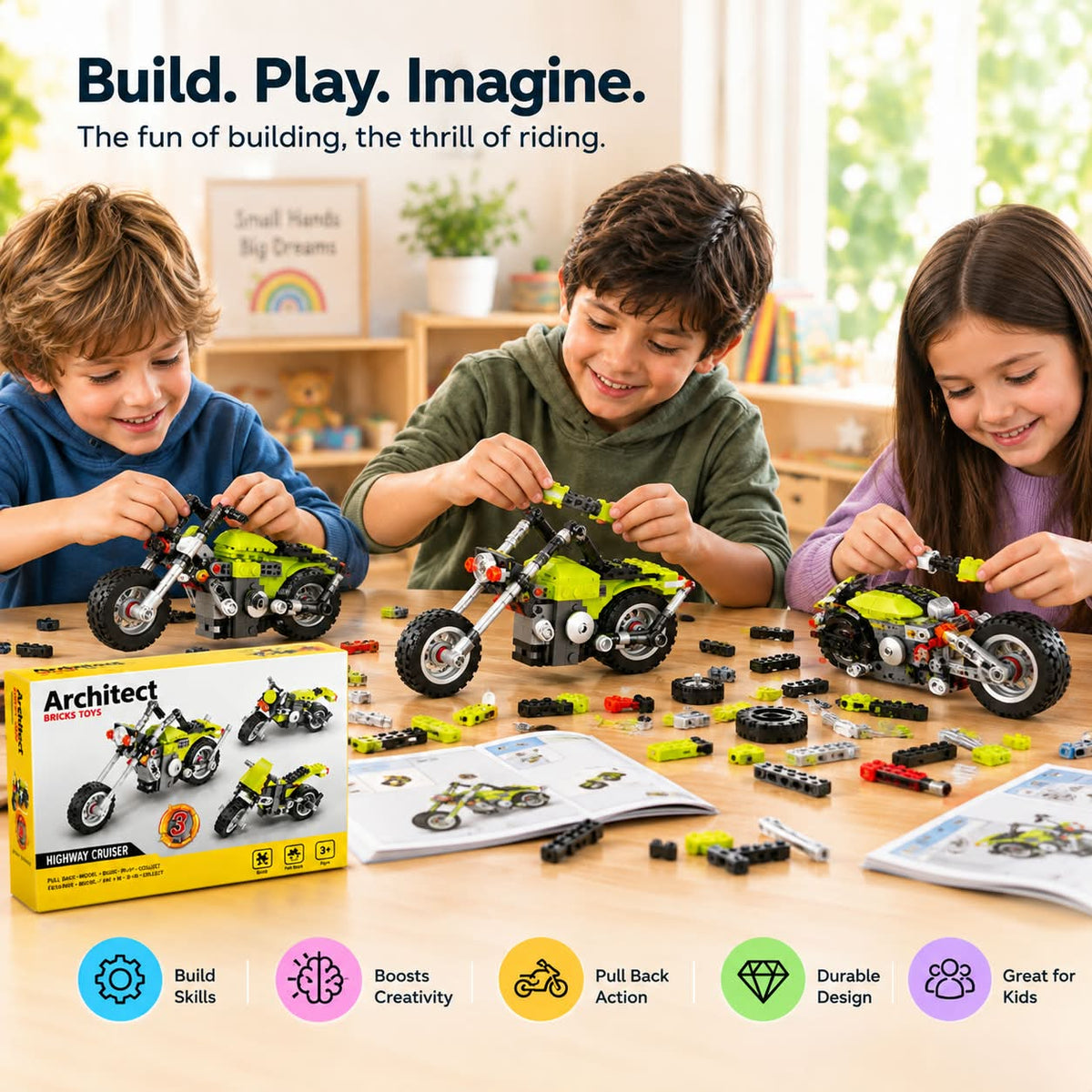 Architect Brick Toys (Highway Cruiser)
