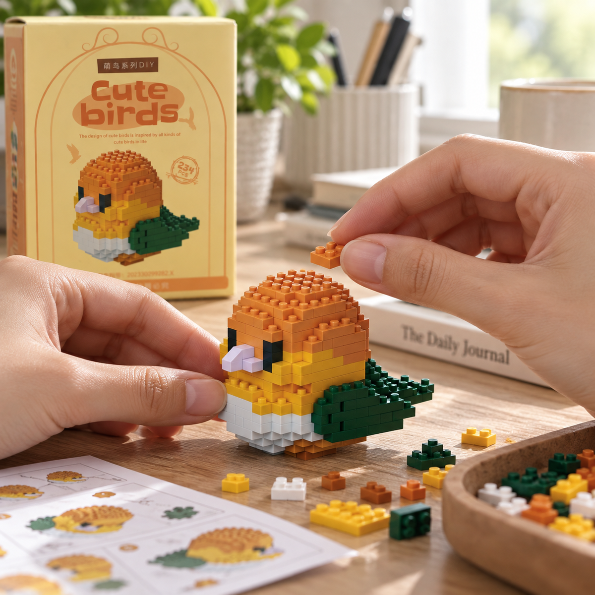 Mini Bird Building Block Set