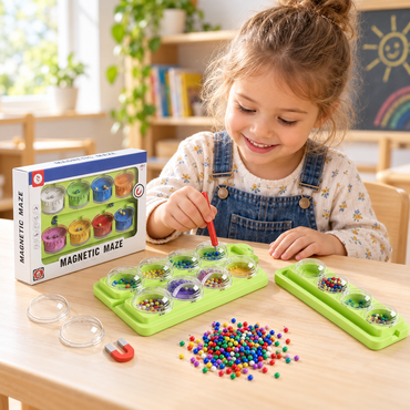 Magnetic Maze Color Sorting Board