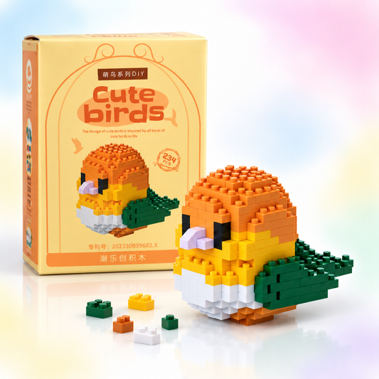 Mini Bird Building Block Set