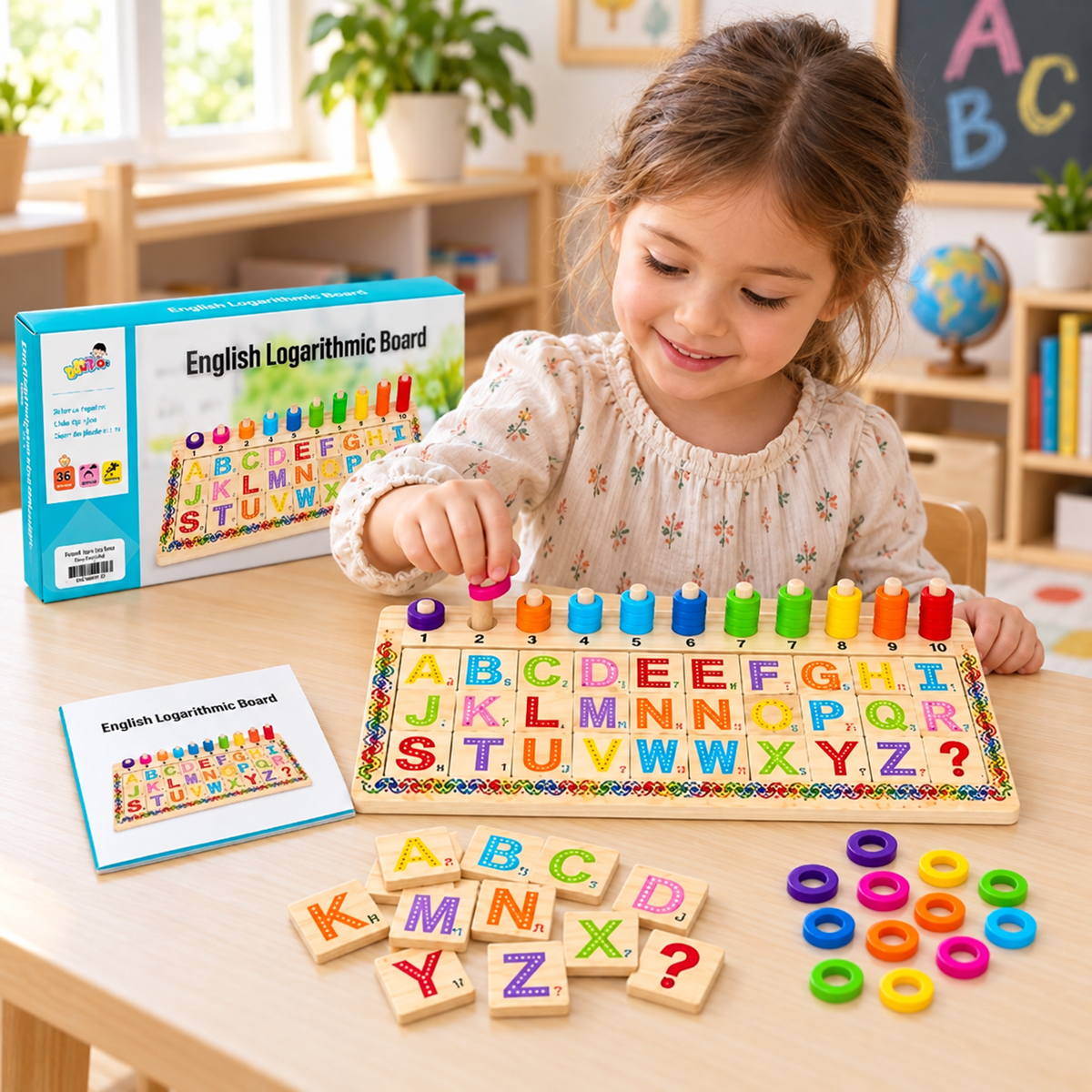 English Logarithmic Board