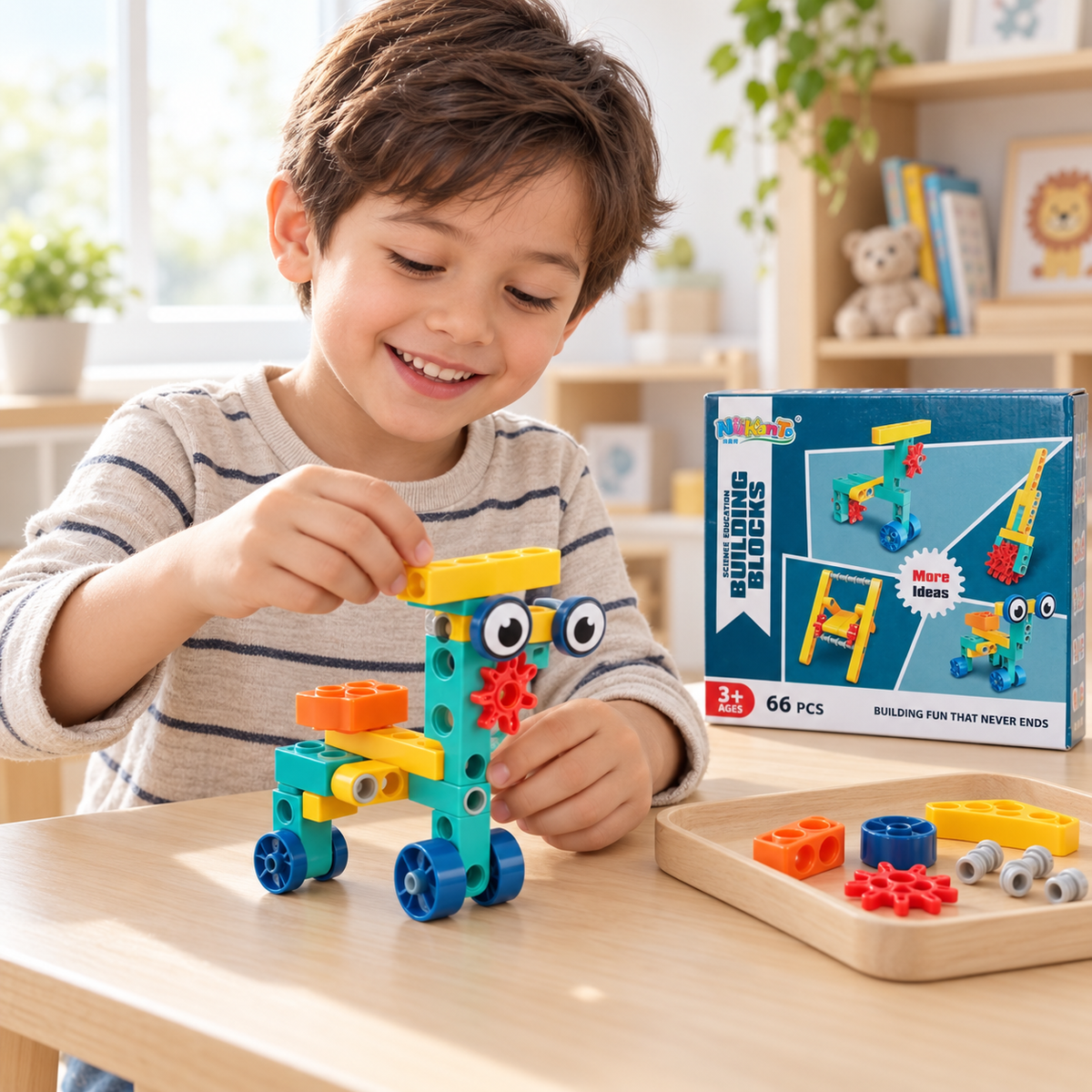 Electric Science Building Blocks (66 pcs)