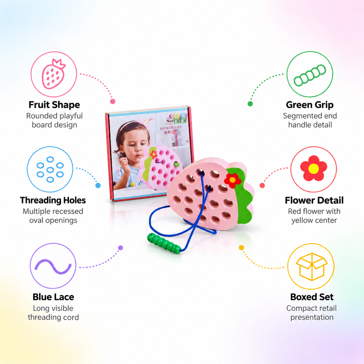 Lacing & Threading Activity Toy