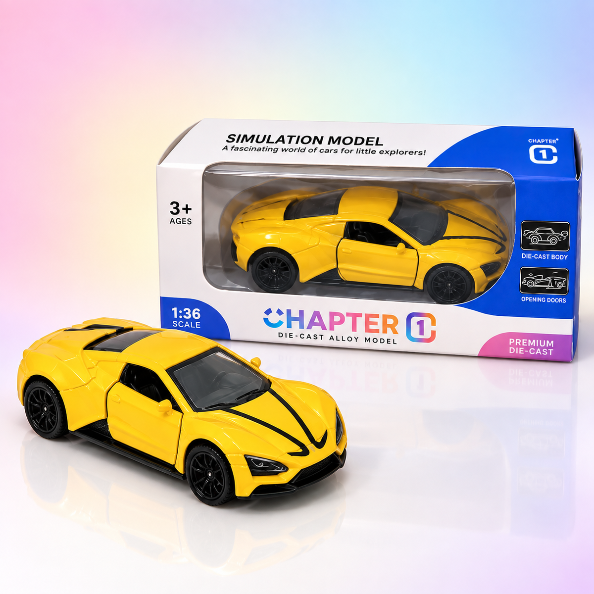 Simulation Model Metal Car
