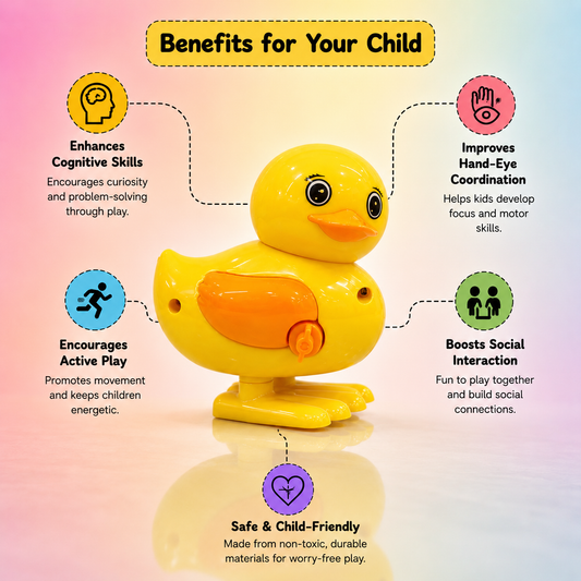 Cute Jumping Duck