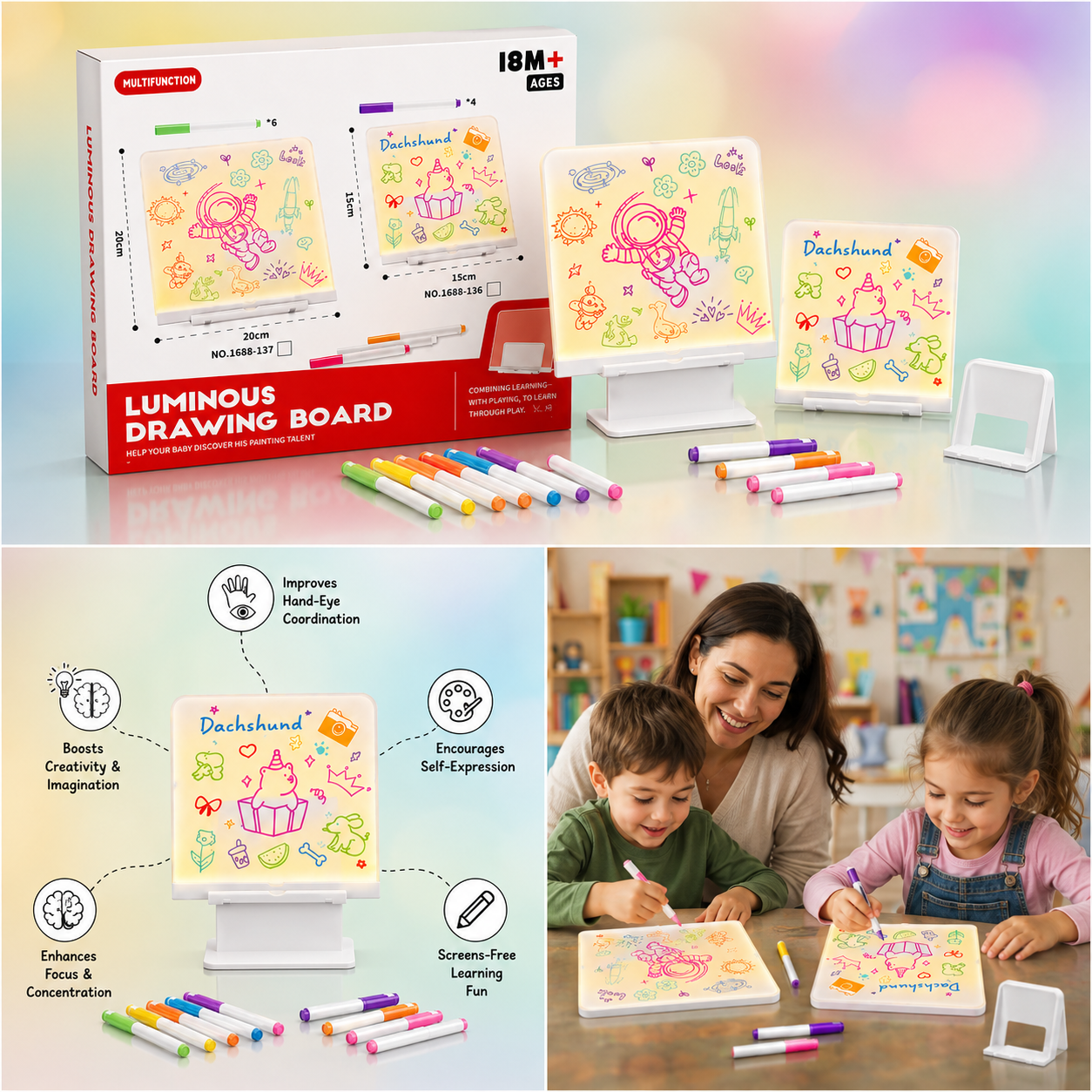 Luminous Drawing Board 20cm
