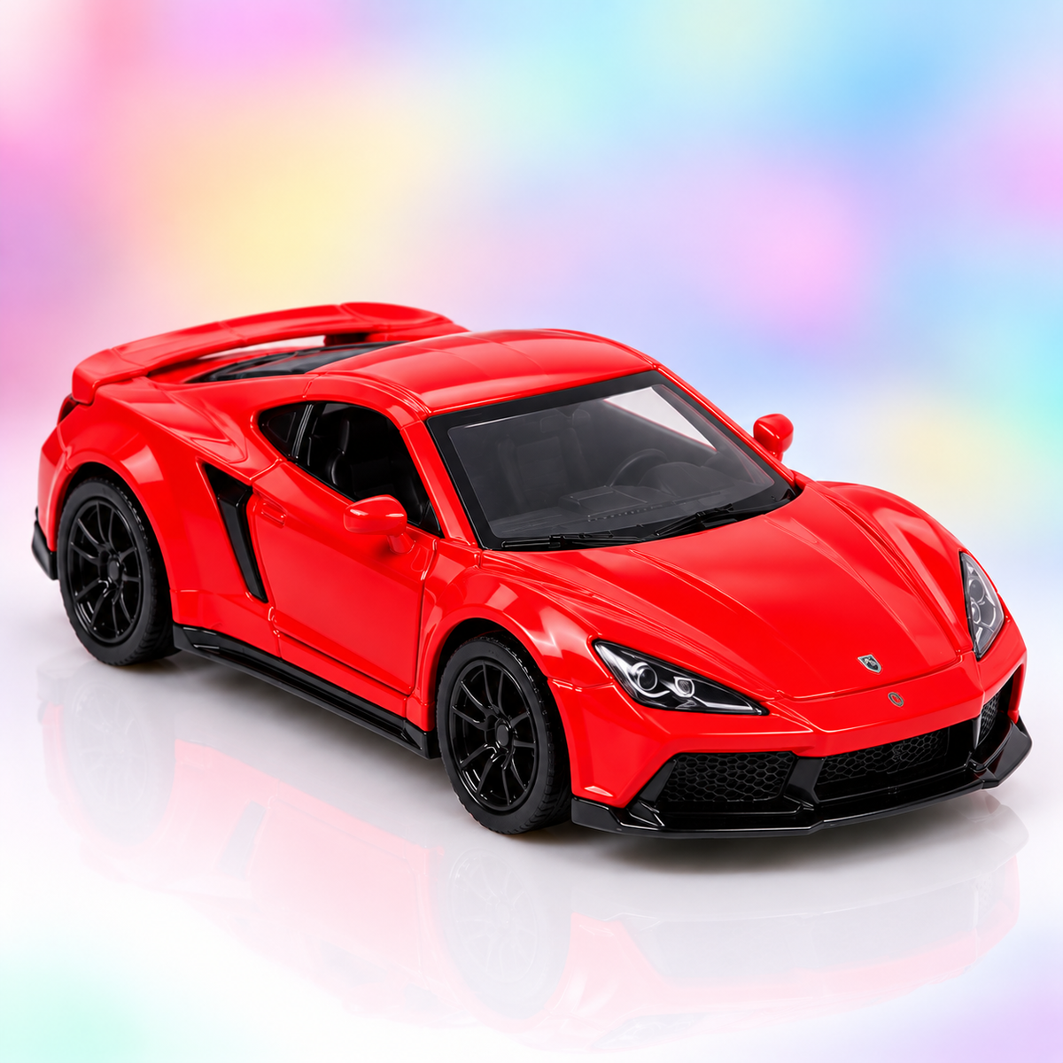 Detailed Scale Model Car