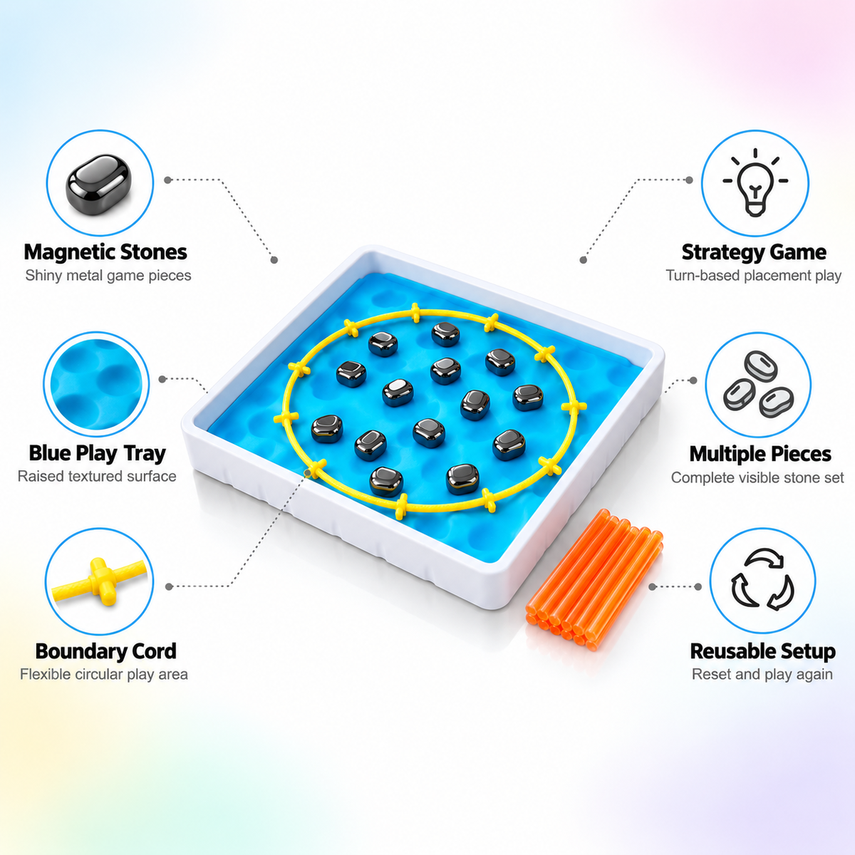 Magnetic Effect Chess – Intellectual Strategy Game