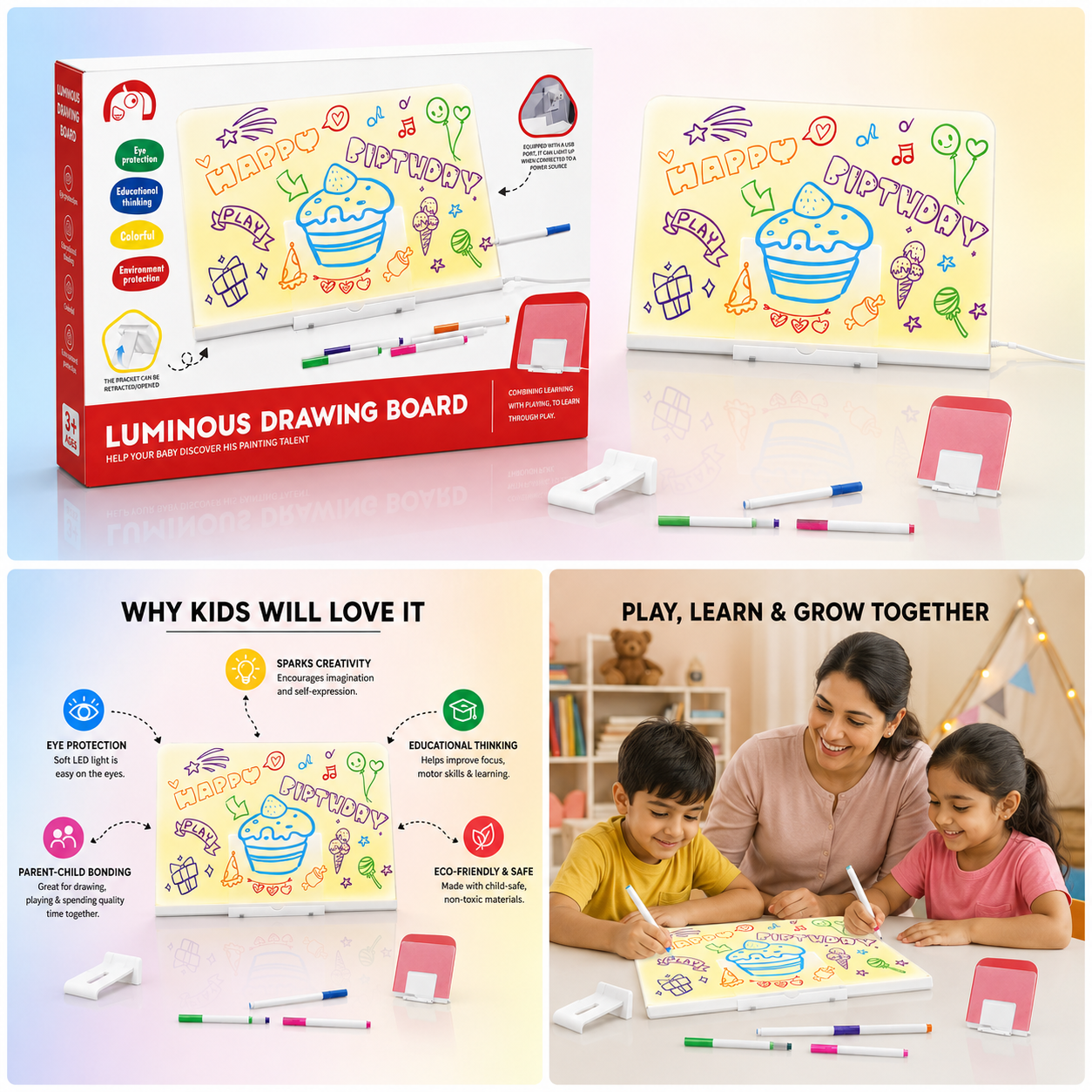Luminous Drawing Board (30 cm)