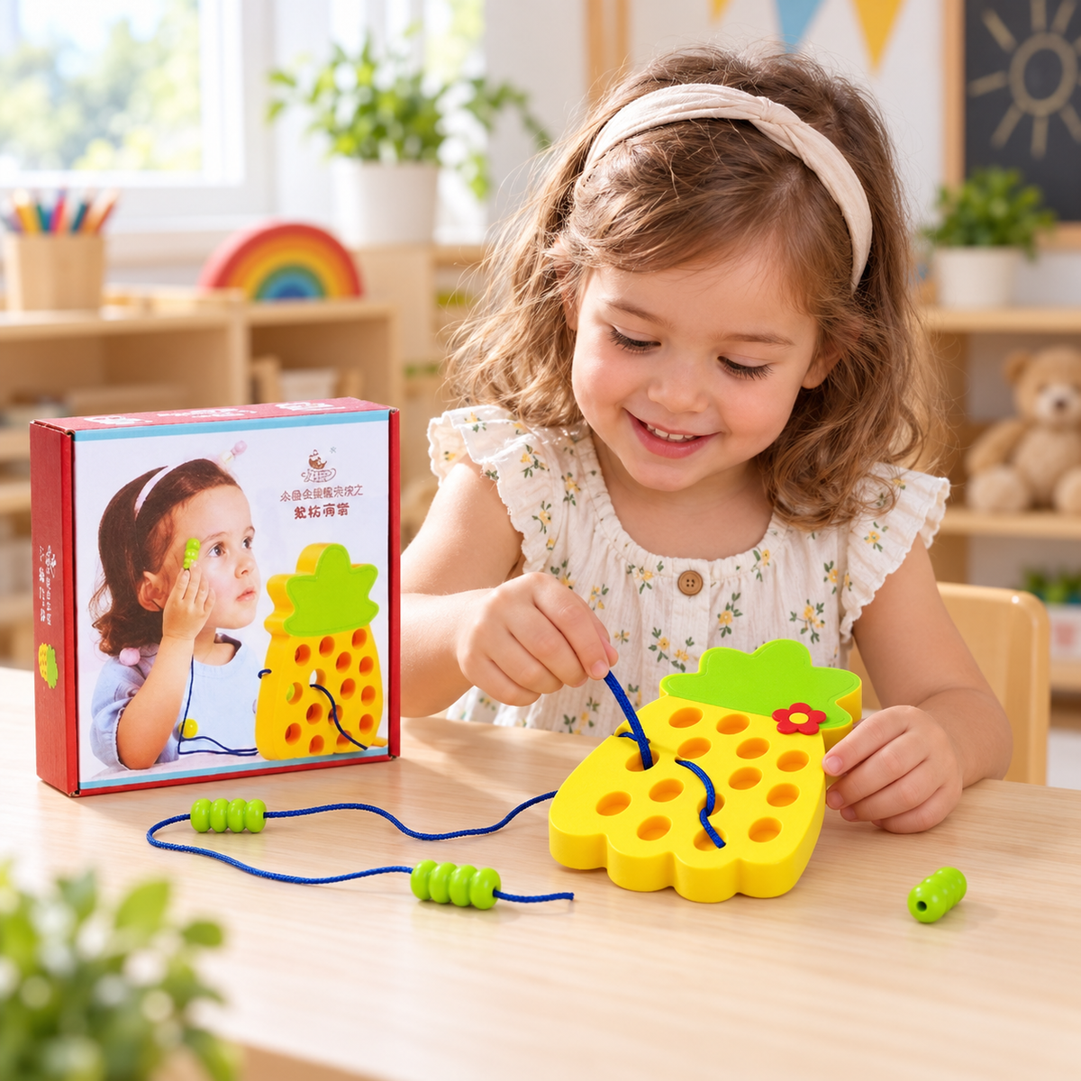 Lacing & Threading Activity Toy