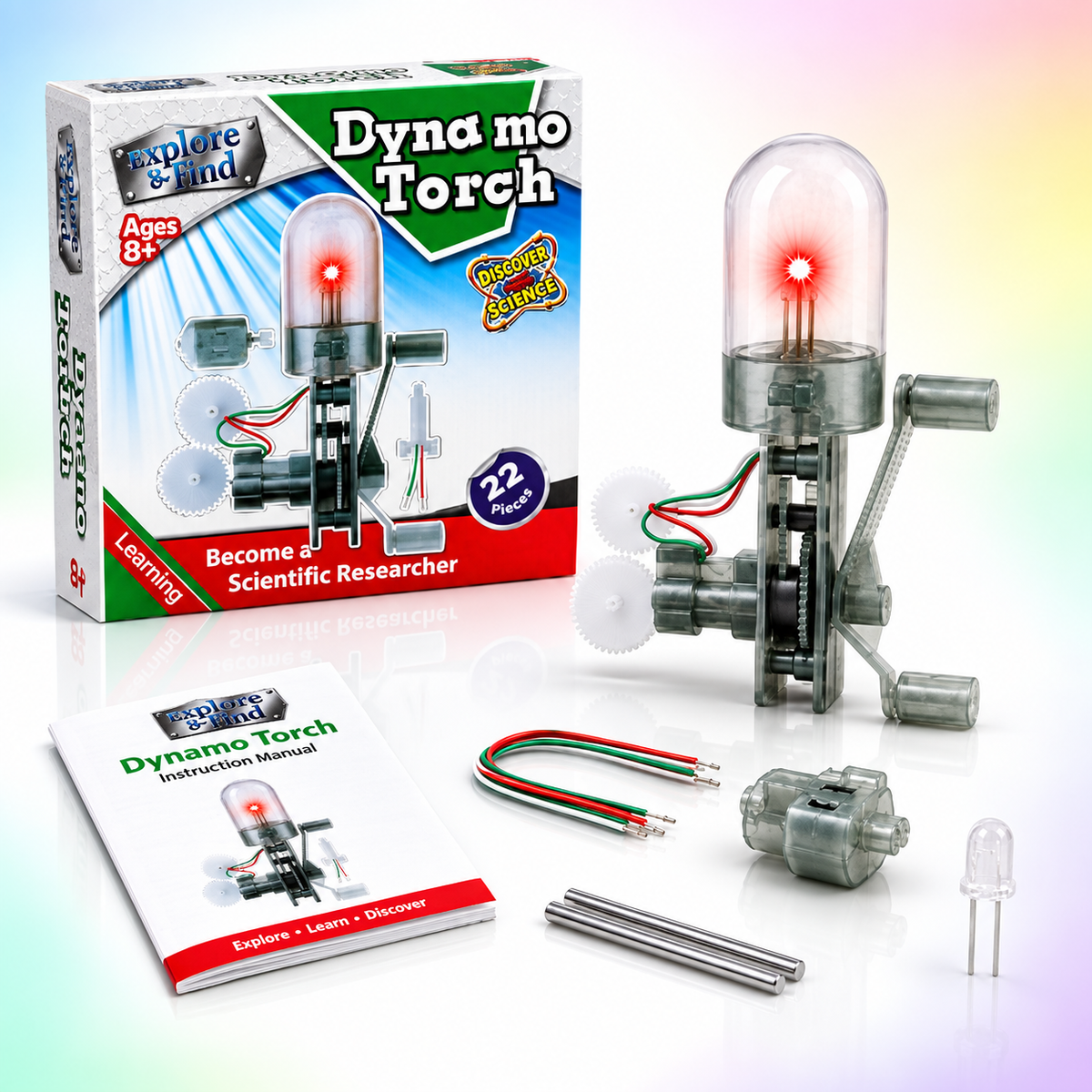 Dynamo Torch – Hand-Powered Emergency Flashlight