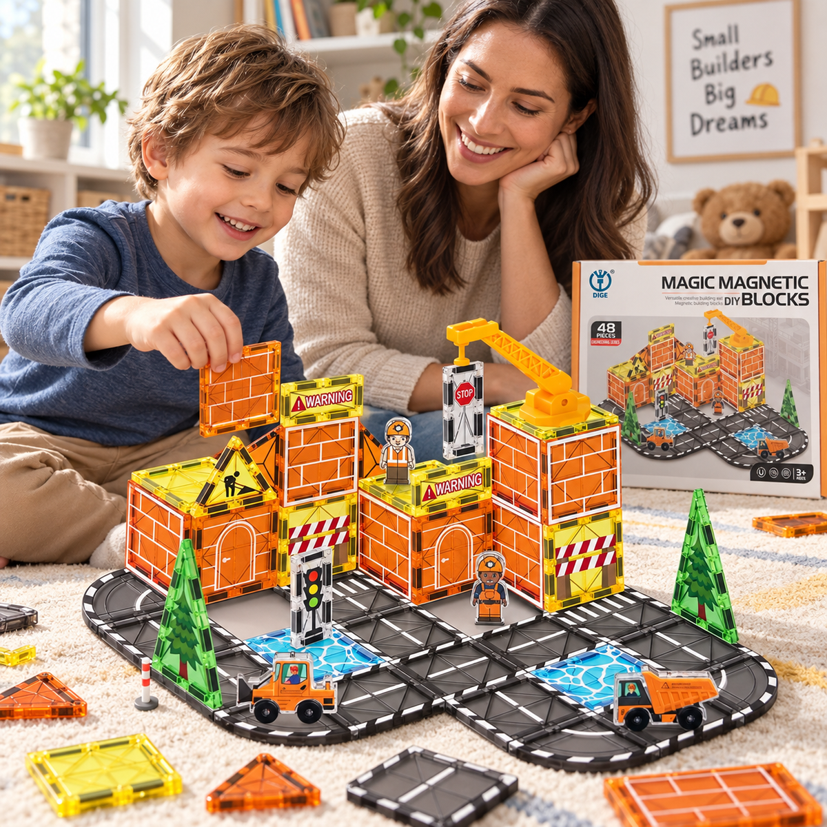 Duck Ferris Wheel Track – Interactive Educational Toy