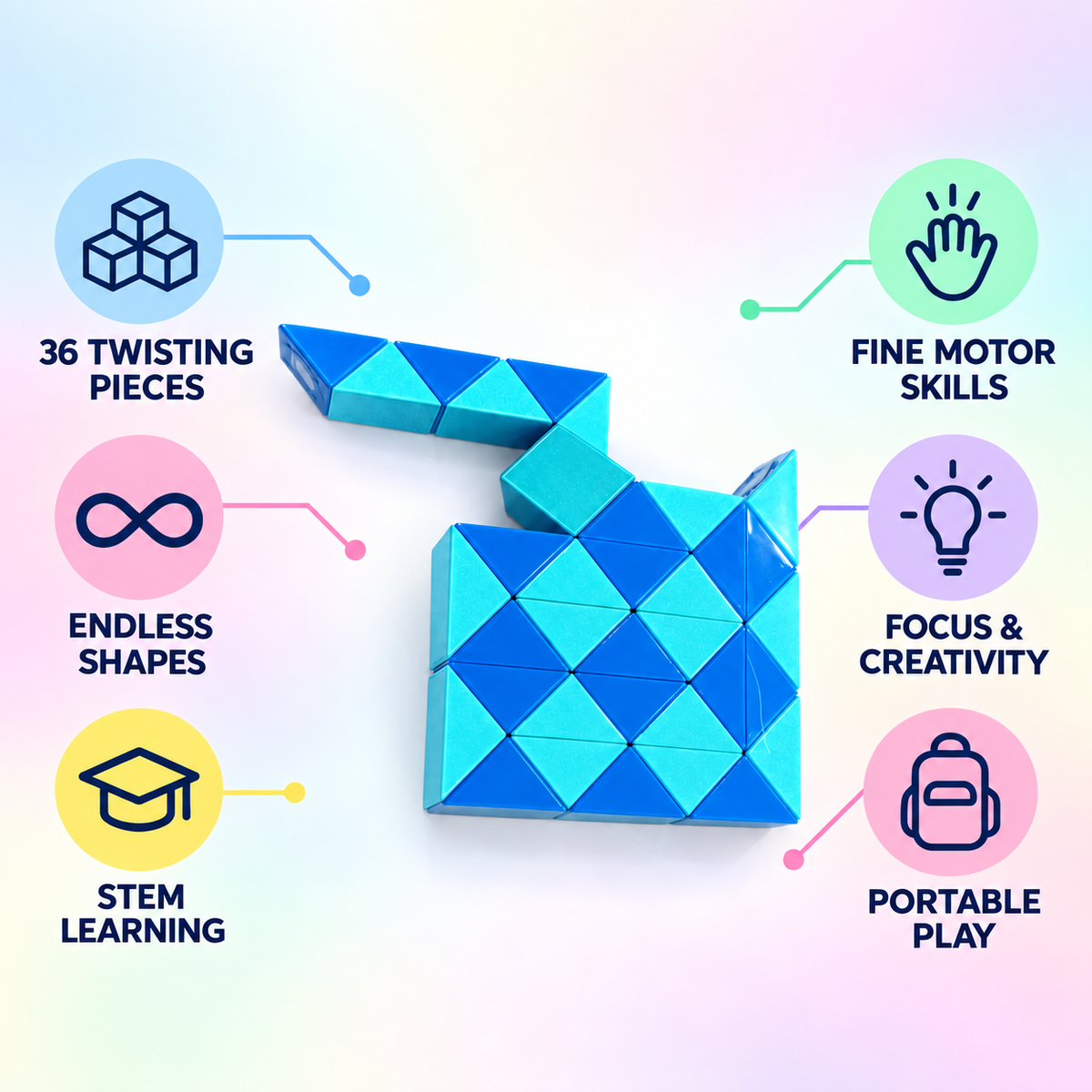 Magic Snake Cube