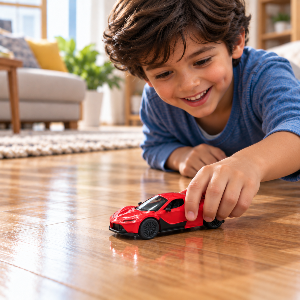 Mini Metal Sports Car Toy for Kids