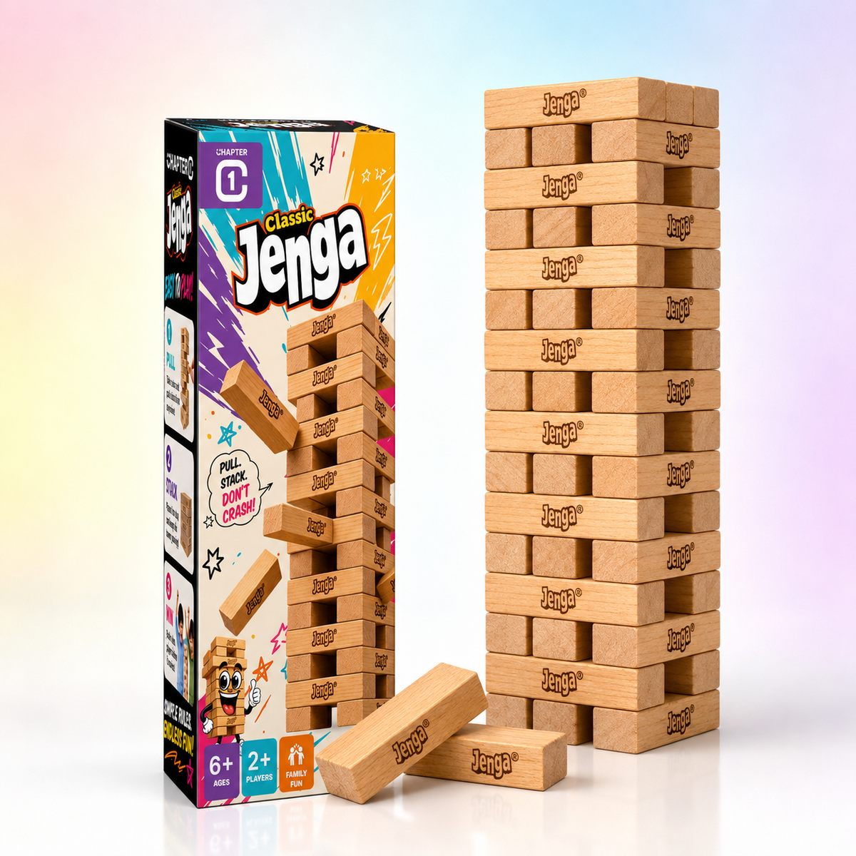 Classic Jenga Blocks
