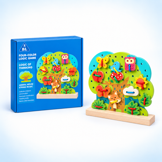 Logic Maze Lacing Game (Tree House)