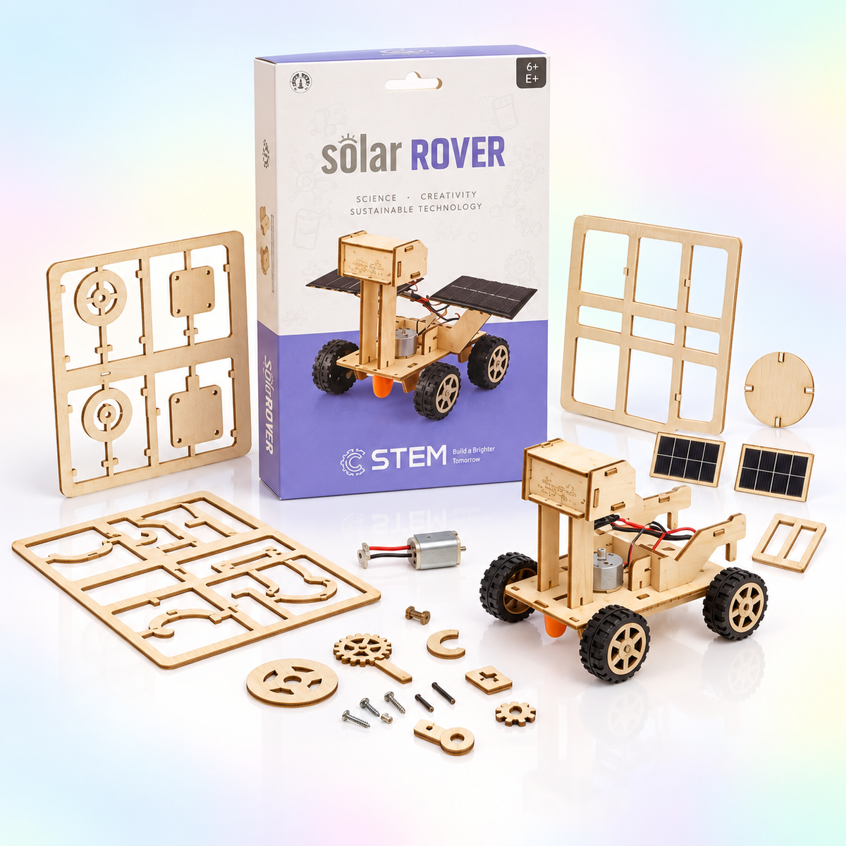 STEM Solar Rover Wooden