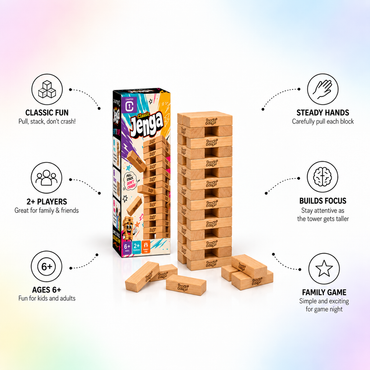 Classic Jenga Blocks