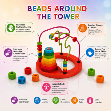 Beads Around the Tower