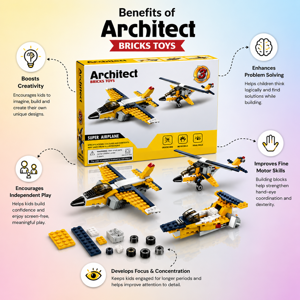 Architect Bricks Toys (Highway Cruiser)